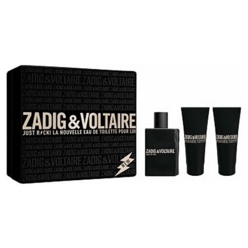 Zadig & Voltaire signs a box set of their latest perfume Just Rock for Him